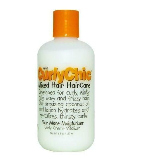 CurlyChic Your Mane Moisturizer Curly Creme Vitalizer 8oz/239ml