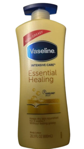 Vaseline Non Greasy Essential Healing Body Lotion 600ml