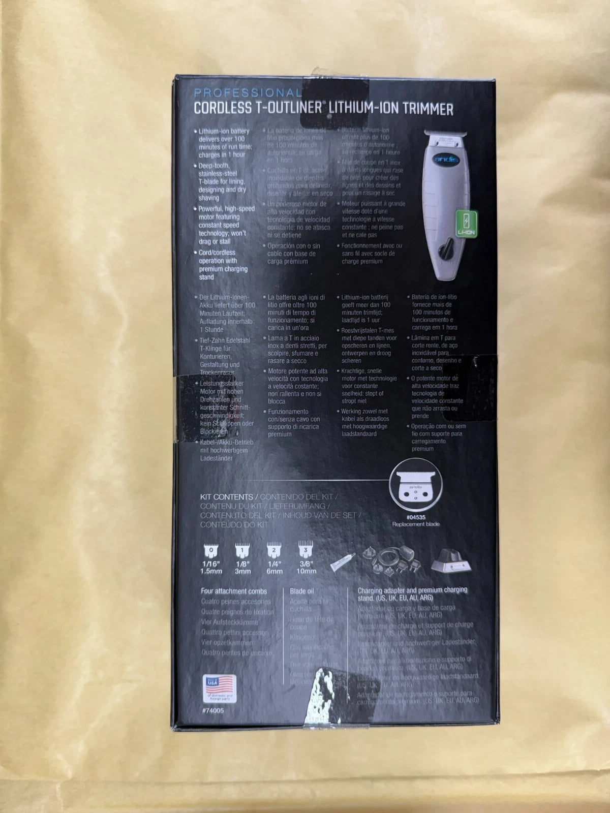 Andis T-Outliner Li Cordless Trimmer