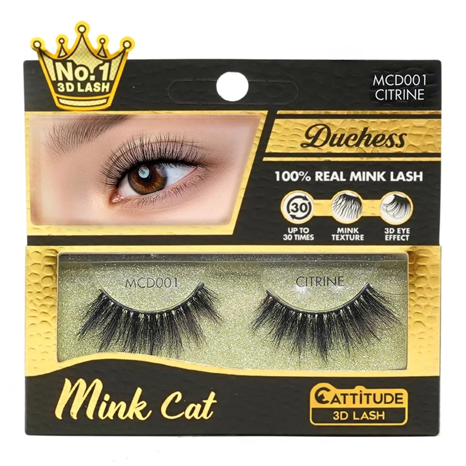 Ebin New York Duchess 100% Real Mink Lash