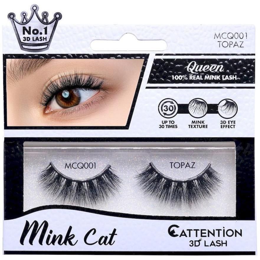 Ebin New York Mink Cat Queen Attitude 3D lash - Queen