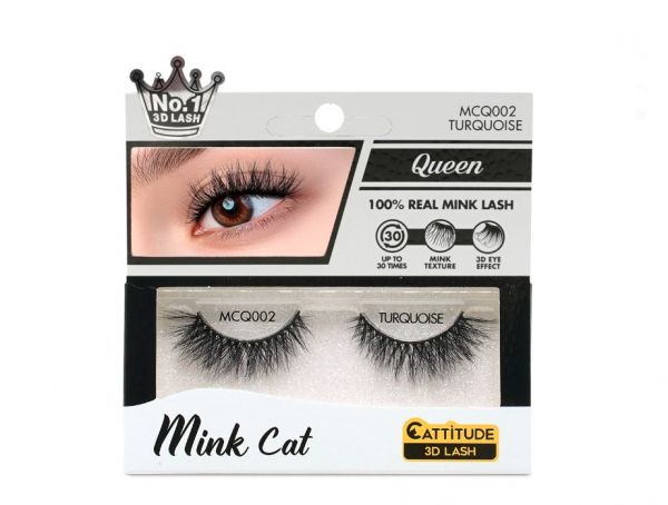Ebin New York Mink Cat Queen Attitude 3D lash - Queen