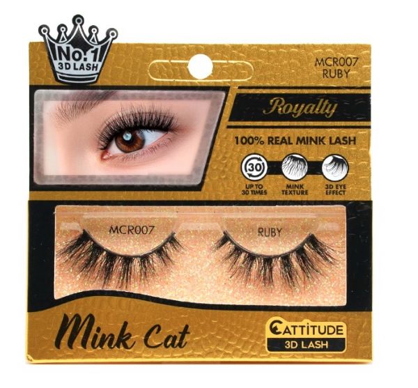 Ebin New York Royalty Mink Cat eyelashes