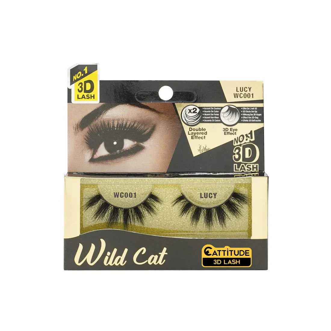 Ebin New York Wild Cat Eyelashes
