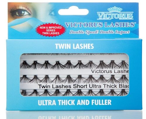 Victorus Twin Lashes Long Ultra Thick Black