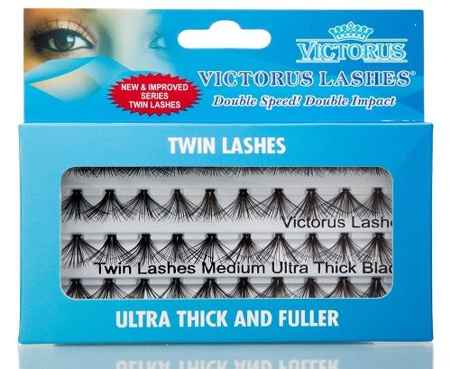 Victorus Twin Lashes Long Ultra Thick Black