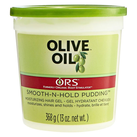 ORS OLIVE OIL SMOOTH-N-HOLD PUDDING MOISTURIZING HAIR GEL 368G/13OZ