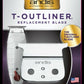 ANDIS T- OUTLINER REPLACEMENT BLADE