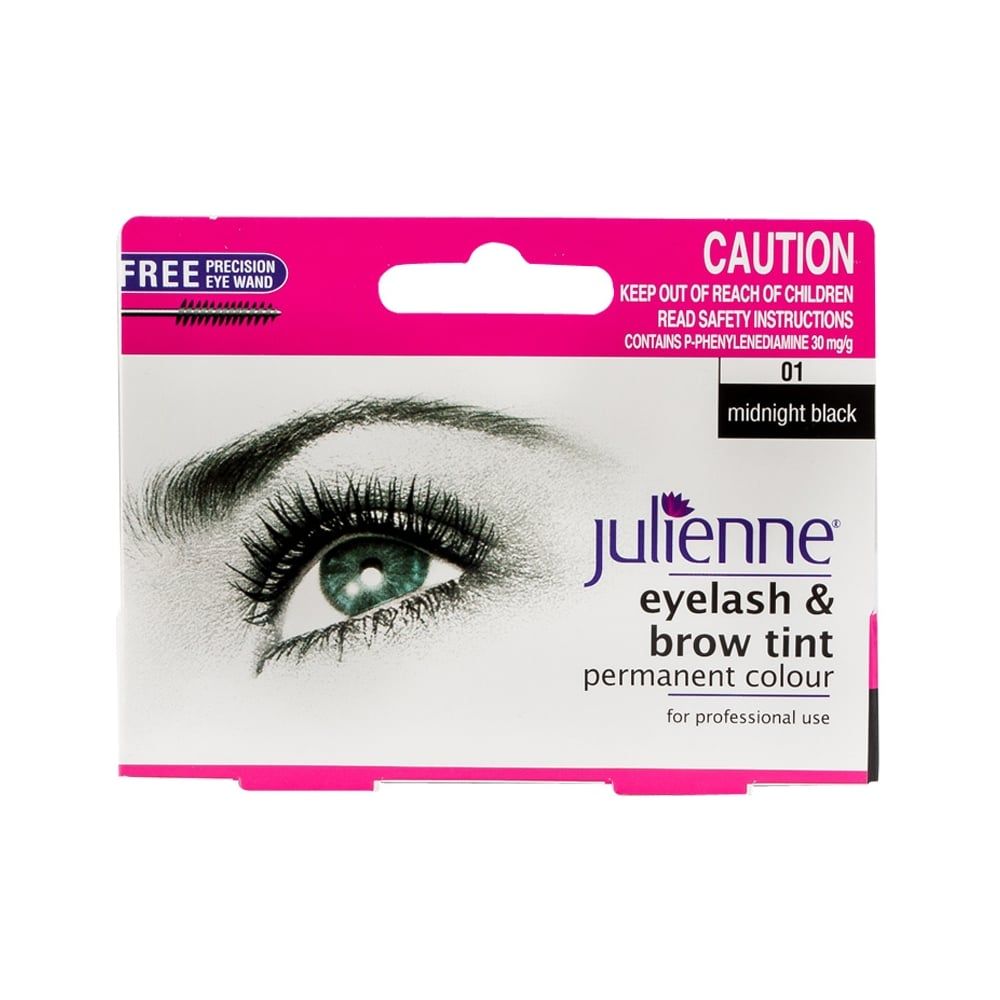 JULIENNE EYELASH & BROW TINT PERMANENT COLOUR