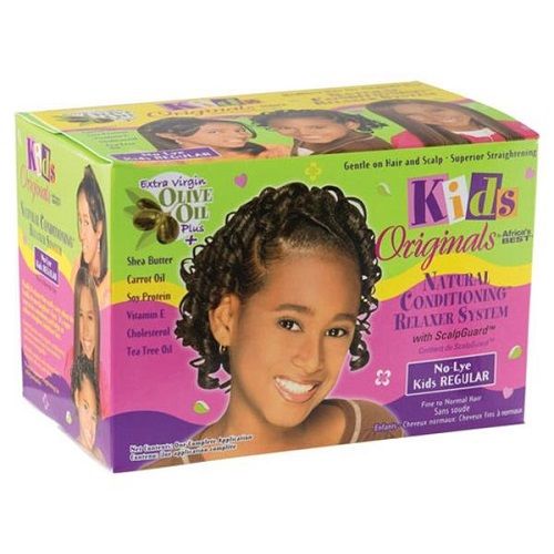 Kids Organics By Africa's Best Natural Conditioning Relaxer System - One Application