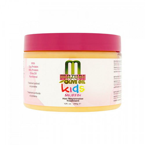 Mazuri Olive Oil Kids Muffin Hair Mayonnaise Treatment 240g/12oz