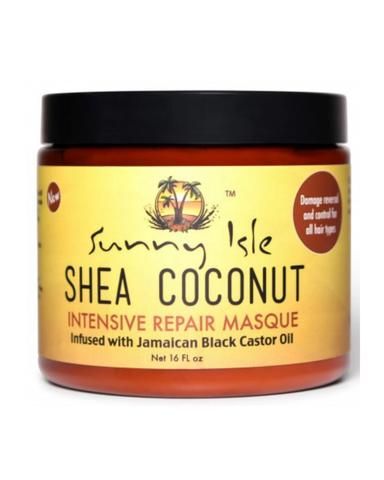 Sunny Isle Shea Coconut Intensive Repair Masque 16oz