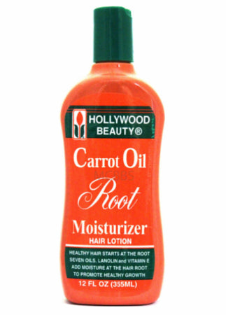 Hollywood Beauty Carrot Oil Root Moisturizer Hair Lotion 12oz