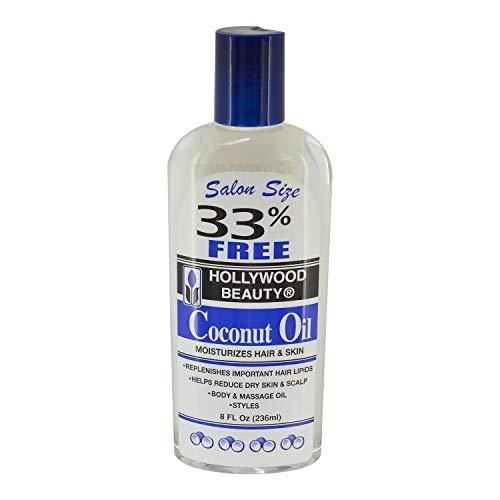 Hollywood Beauty Coconut Oil 8oz/236ml