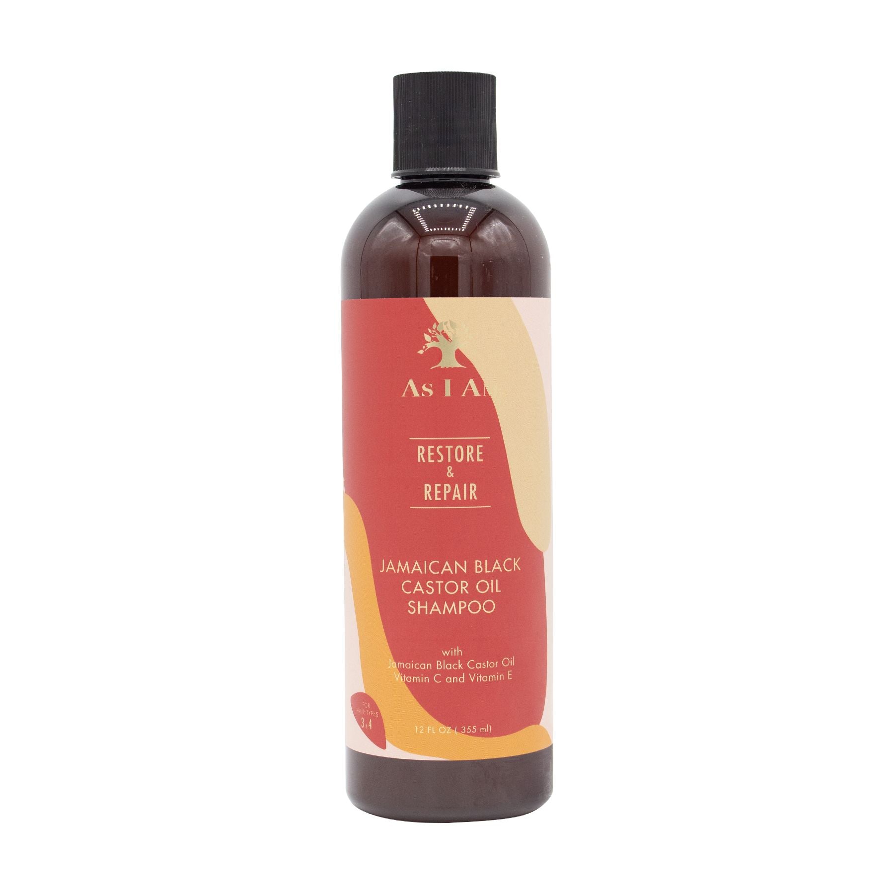 AS I AM Restore And Repair Jamaican Black Castor Oil Shampoo/12 fl oz(355ml)