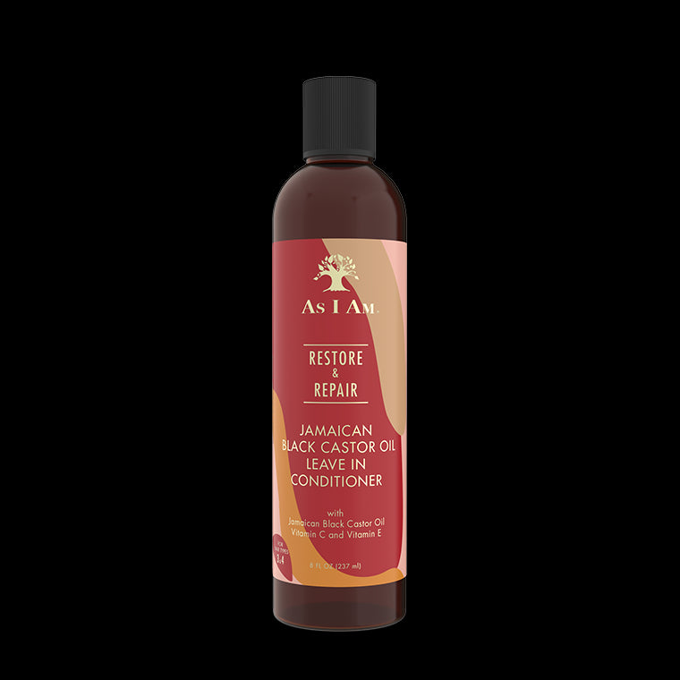 AS I AM Restore And Repair Jamaican Black Castor Oil Leave In Conditioner/237ml