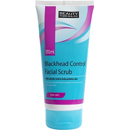 Beauty Formulas Blackhead Control Facial Scrub 150ml