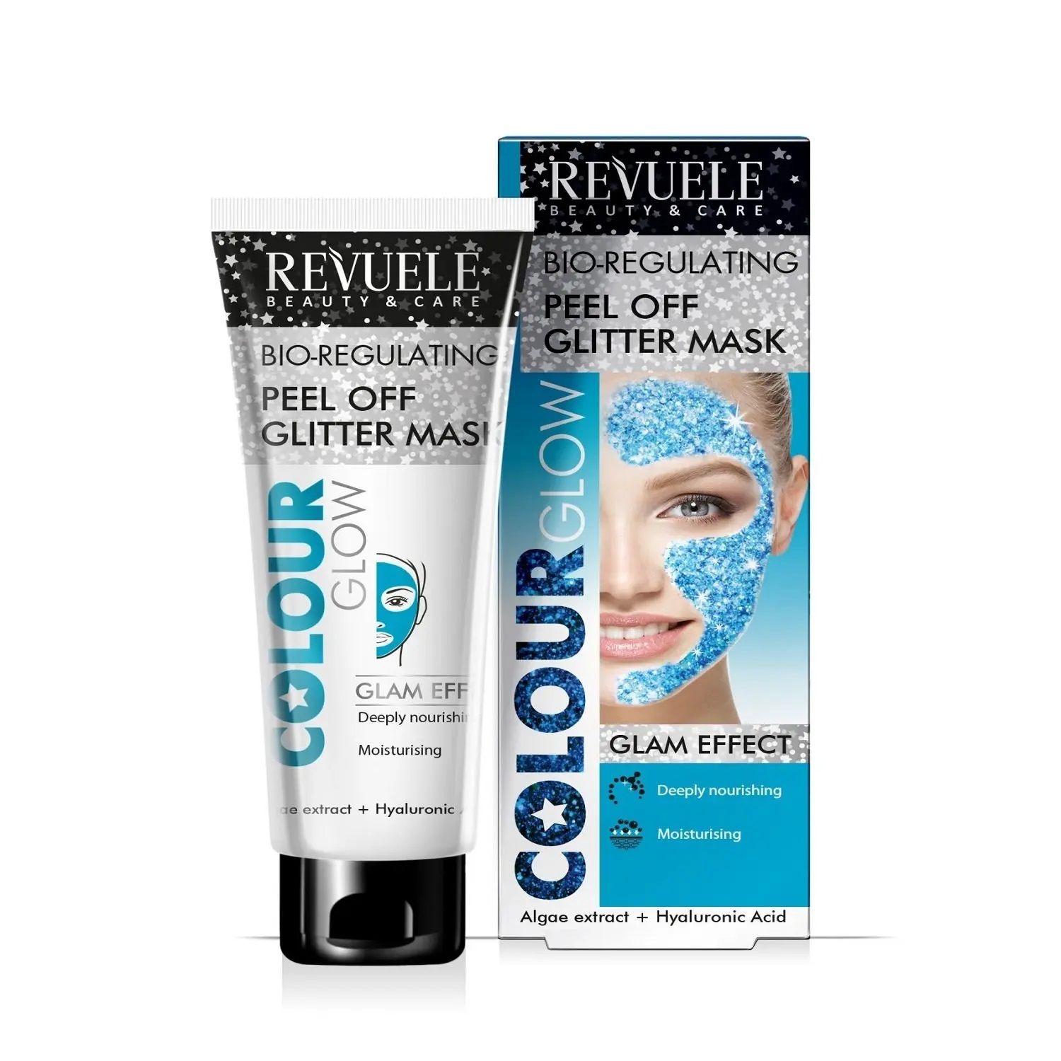 Revuele Bio-Regulating Peel Off Glitter Mask 80ml/2.71oz