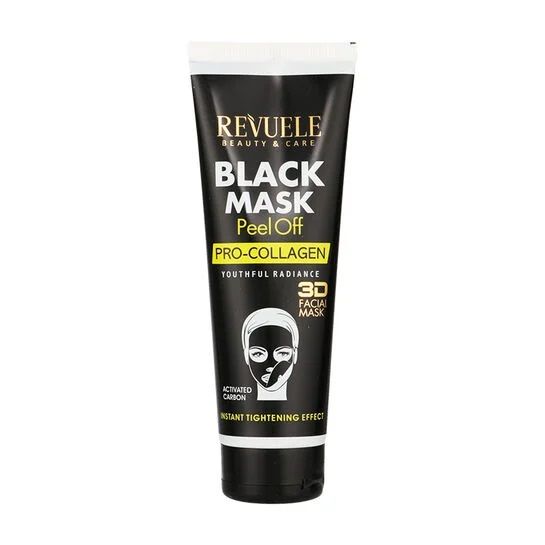 Revuele Black Mask Peel Off pro-Collagen 3D Facial Mask 80ml/2.71oz