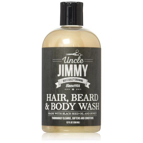 Uncle Jimmy Hair beard & Body Wash 12oz/356ml