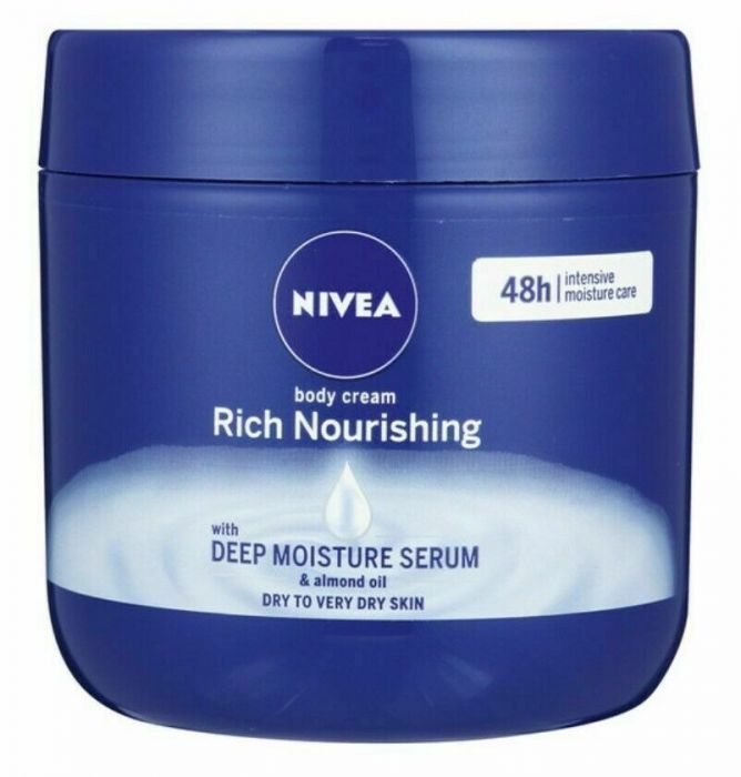 Nivea Rich Nourishing Body Cream With Deep Moisture Serum 400ml