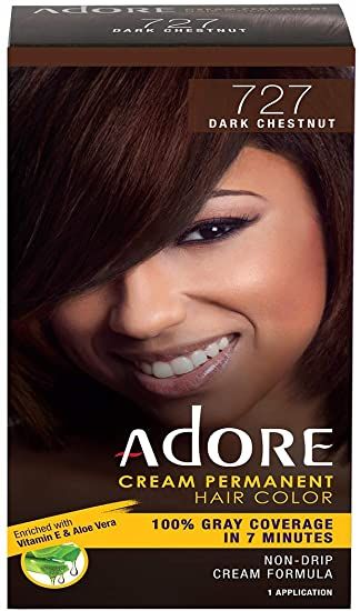 Adore Cream Permanent Hair Colour 1 Application