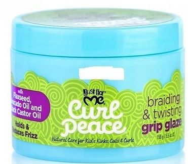 Just For Me Curl Peace Braiding & Twisting Grip Glaze 156g/5.5oz