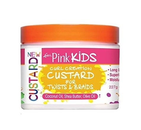 Luster's  Pink Kids Curl Creation Custard For Twist & Braids 227g/8oz