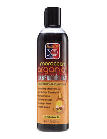 Salon Pro Exclusives 30 Sec Moroccan Argan Oil Weave Wonder Wrap 8oz/237ml