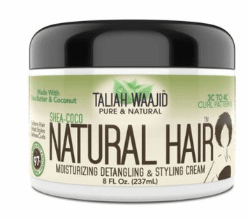 Taliah Waajid Shea-Coco Natural Hair Moisturising Detangling & Styling Cream 237ml/8oz