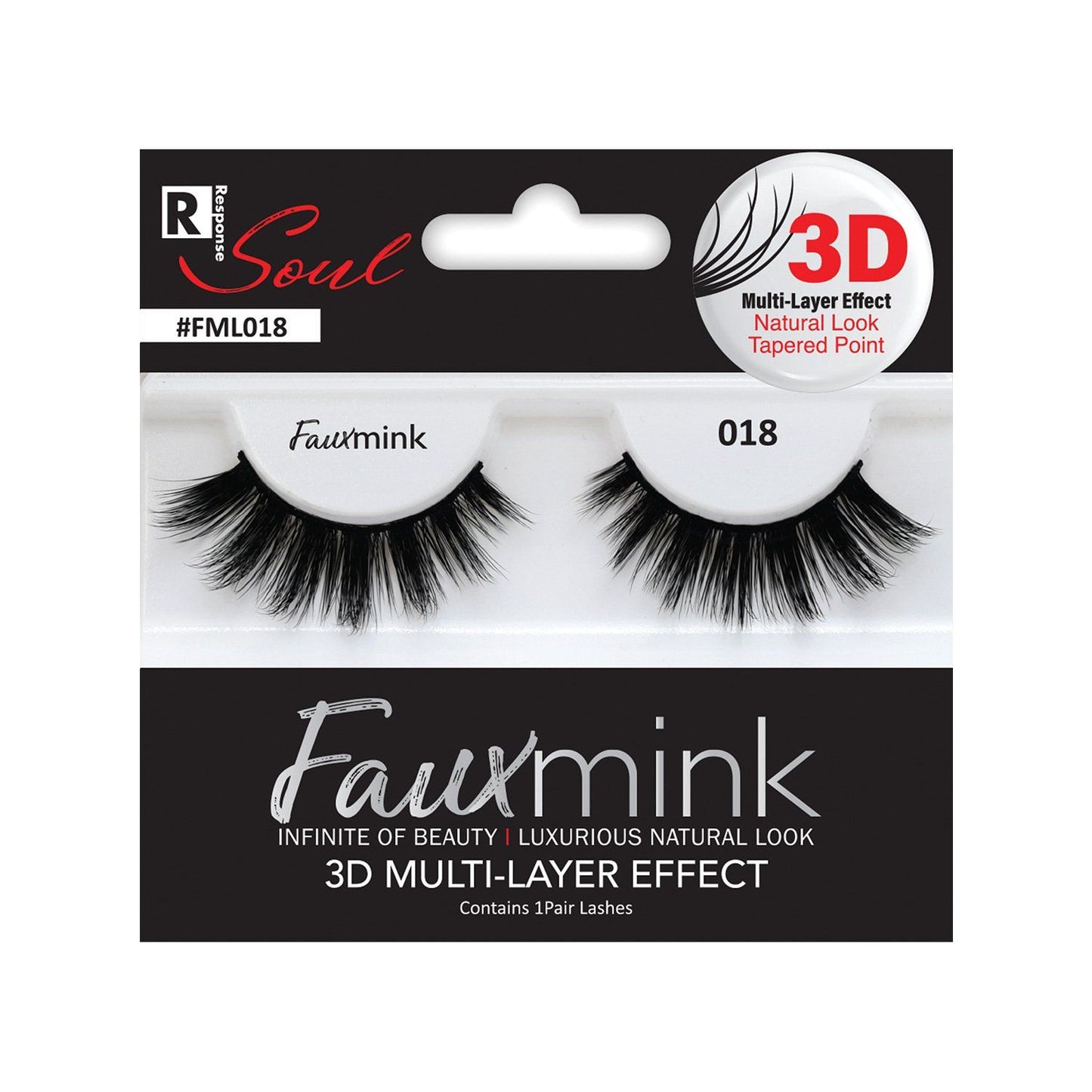 Fauxmink 3D Multi-Layer Effect Lashes