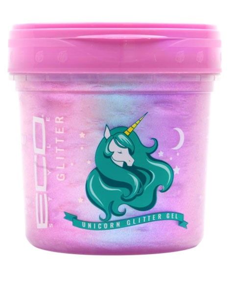 eco style unicorn glitter gel 473ml