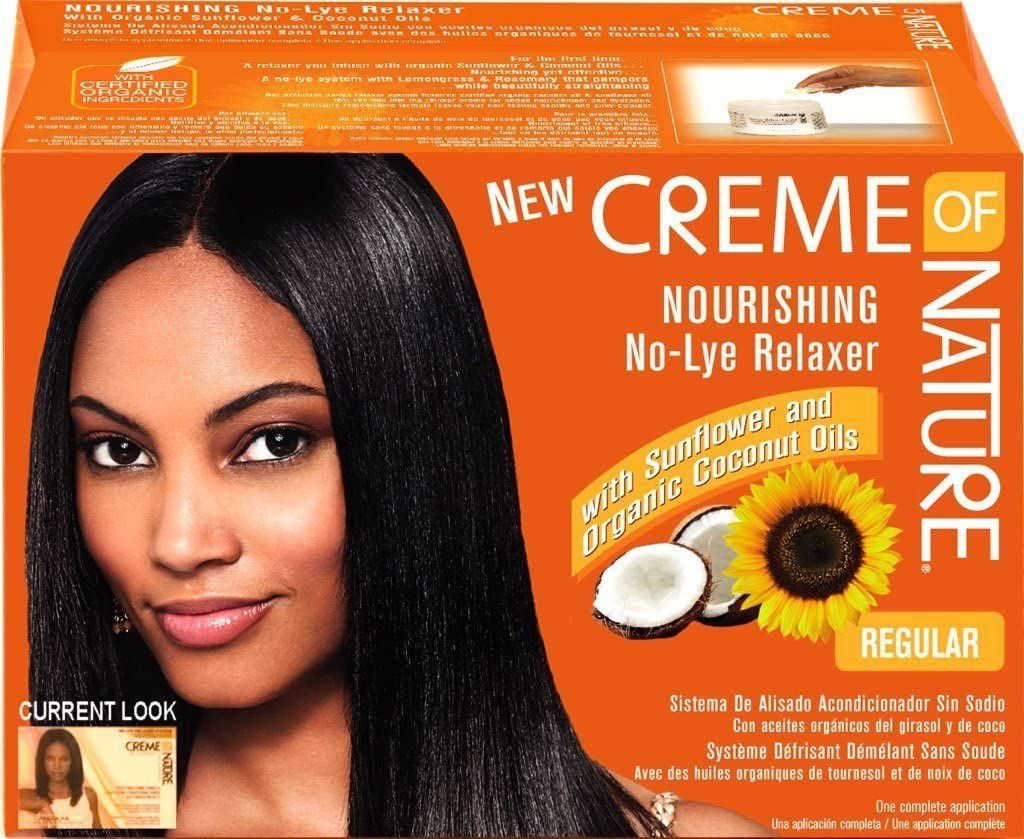 Creme of Nature No-Lye Nourish Regular Relaxer Kit
