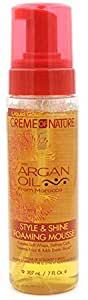 Creme Of Nature With Argan Oil From Morocco Style & Shine Foaming Mousse 207 ml