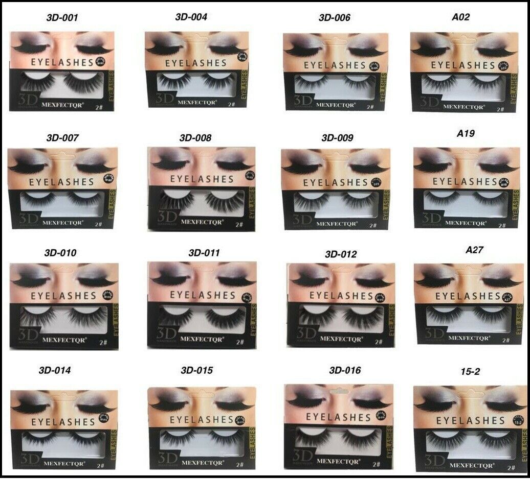 MEXFECTQR 3D Handmade Eyelashes