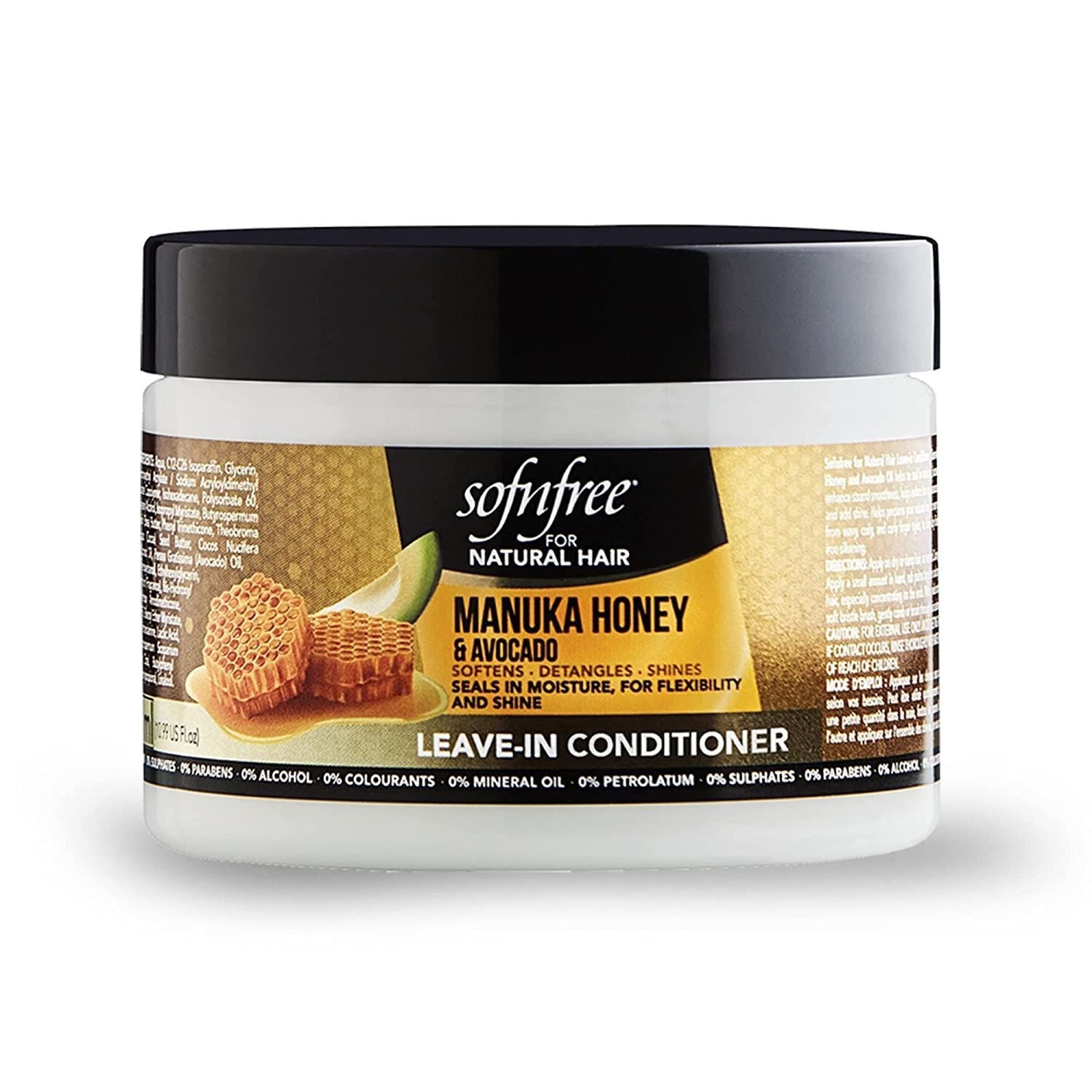 Sofn’free Leave-In Conditioner with Manuka Honey & Avocado Natural Hair 325ml