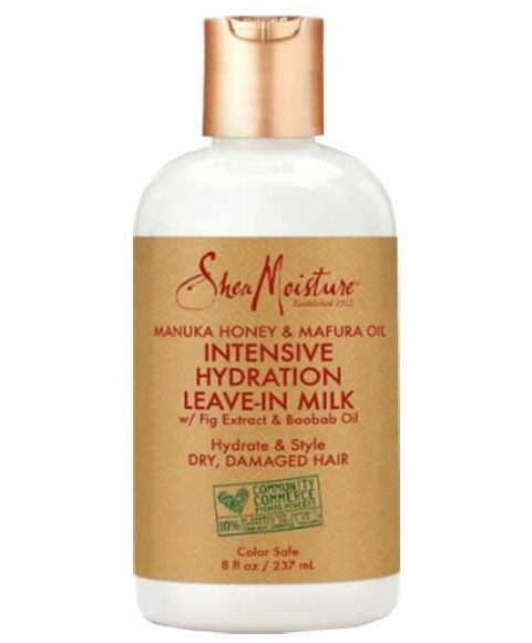 Shea Moisture Manuka Honey & Mafura Oil Intensive Hyderation Leave-in-Milk 8 fl.oz/237 ml
