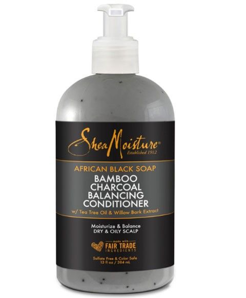 Shea Moisture Bamboo Charcoal Deep Cleansing Conditioner 13floz/384ml