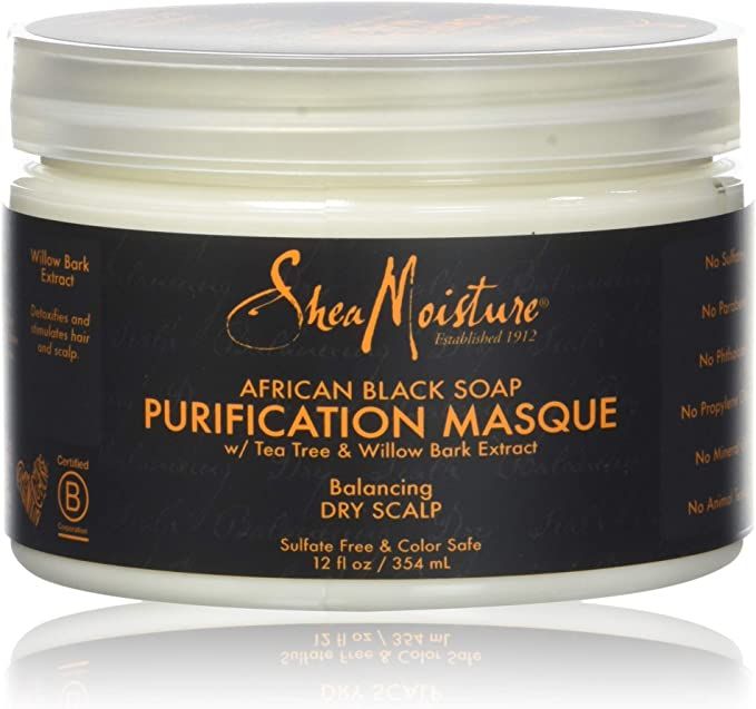 Shea Moisture Bamboo Charcoal Purification Masque 12oz/340g