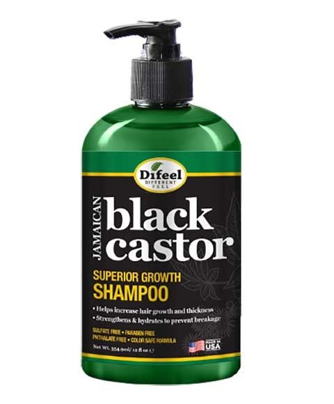 Difeel  Jamaican Black Caster Oil Superior Growth Shampoo-354.9ml/12fl.oz