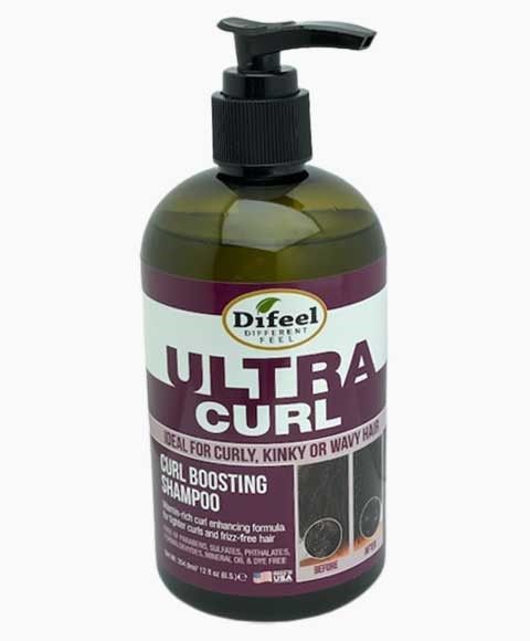 Difeel Ultra Curl Boosting Shampoo -354.9 ml/ 12 fl.oz
