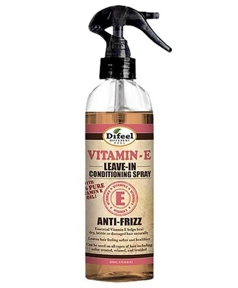 Difeel Anti-Frizz Leave-in-Conditioning Spray with Vitamin-E -177ml/ 6 fl.oz