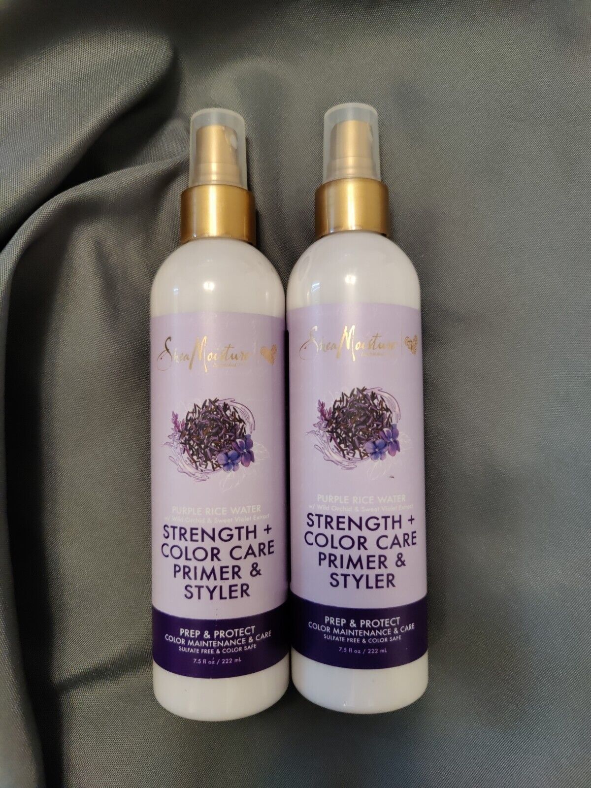 Shea Moisture Purple Rice Water Strength + Colour Care Primer & Styler-222 ml/7.5 fl.oz