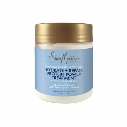 Shea Moisture Manuka Honey & Yoghurt Hydrate + Repair Protein Power Treatment- 8 fl.oz/237ml