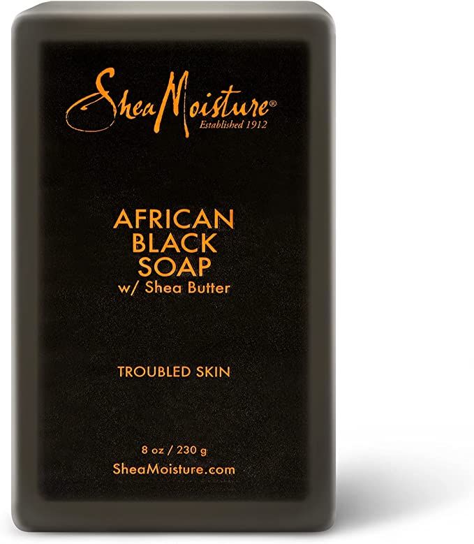 Shea Moisture African Black Soap- 3.5 oz/99 gm