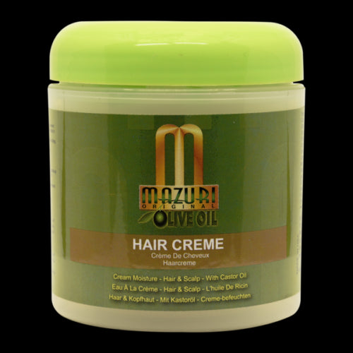 Mazuri Olive Oil Hair Cream-177 ml/ 6 oz
