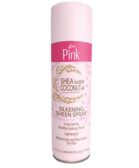 Luster's Pink Shea Butter Coconut Oil Silkening sheen spray- 11.5oz/326 gm