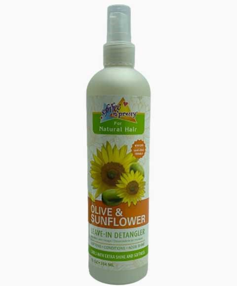 Sofn'free N'Pretty Olive & Sunflower Oil Leave-in-Detangler -12oz/354ml