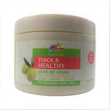 SOFN'FREE N' PRETTY For Natural Hair Thick & Healthy Olive Oil Cream 250 g/8.8 OZ