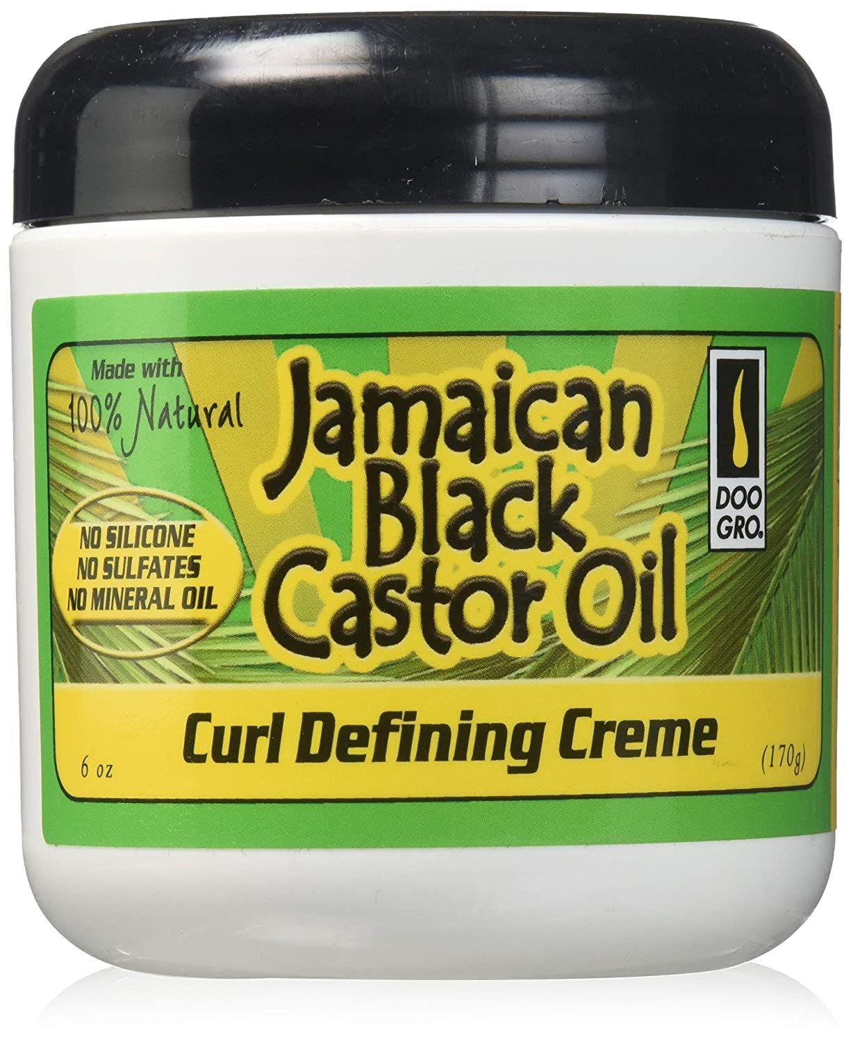 Doo Gro Jamaican Black Caster Oil Curl Defining Creme -170 g/6oz